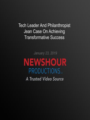 cover image of Tech Leader and Philanthropist Jean Case On Achieving Transformative Success